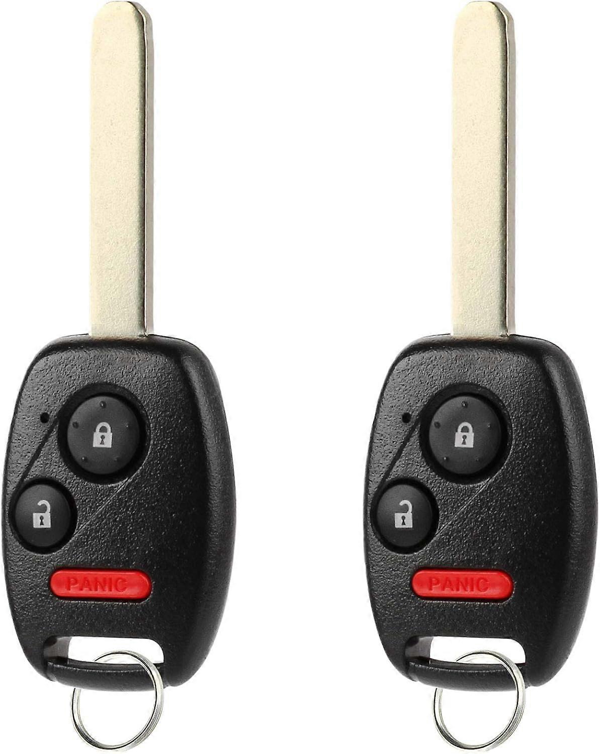 2 Key fits Honda Civic LX Odyssey 2006 2007 2008 2009 2010 2011 2012 2013 2014 Keyless Entry Remote Fob (N5F-S0084A)