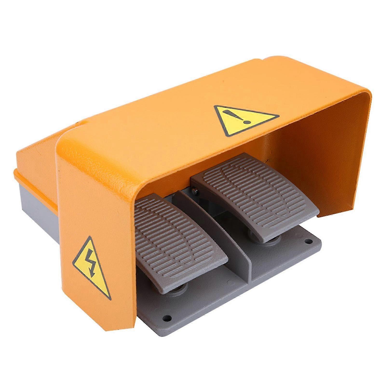 YDT1-18 Double Foot Control Pedal Switch with Full Aluminum Shellx