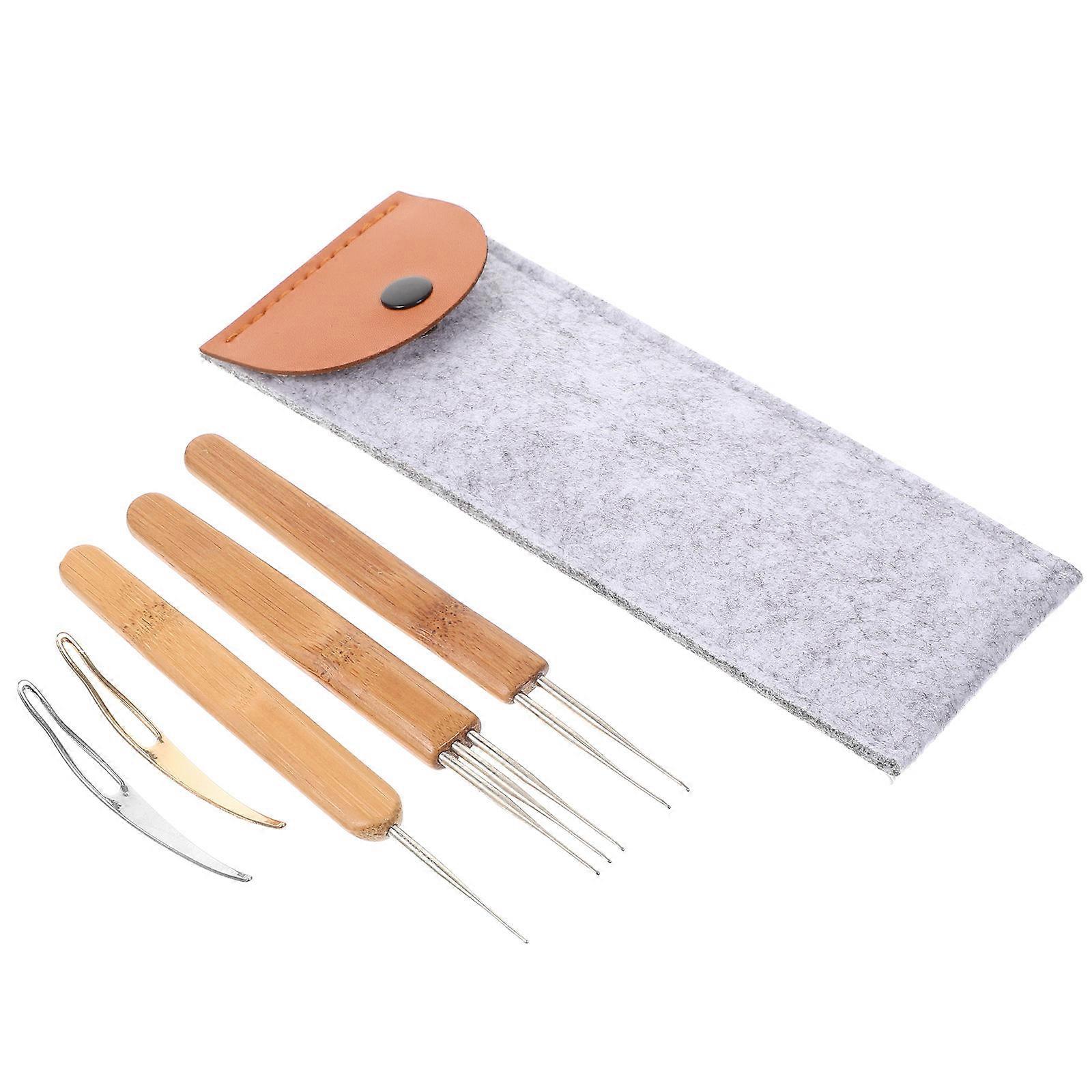 1 Set of Professional Interlocking Tools Wear Resistant Dreadlock Tools Convenient Hair Needles