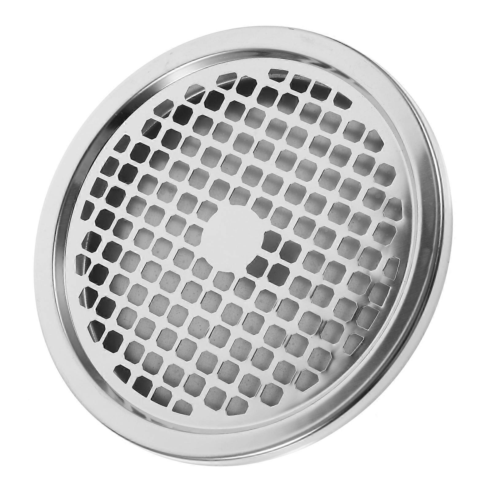 MLINS 1 Set Garbage Can Ashtray Grid Lid Waste Container Metallic Trash Can Cover Ashtray