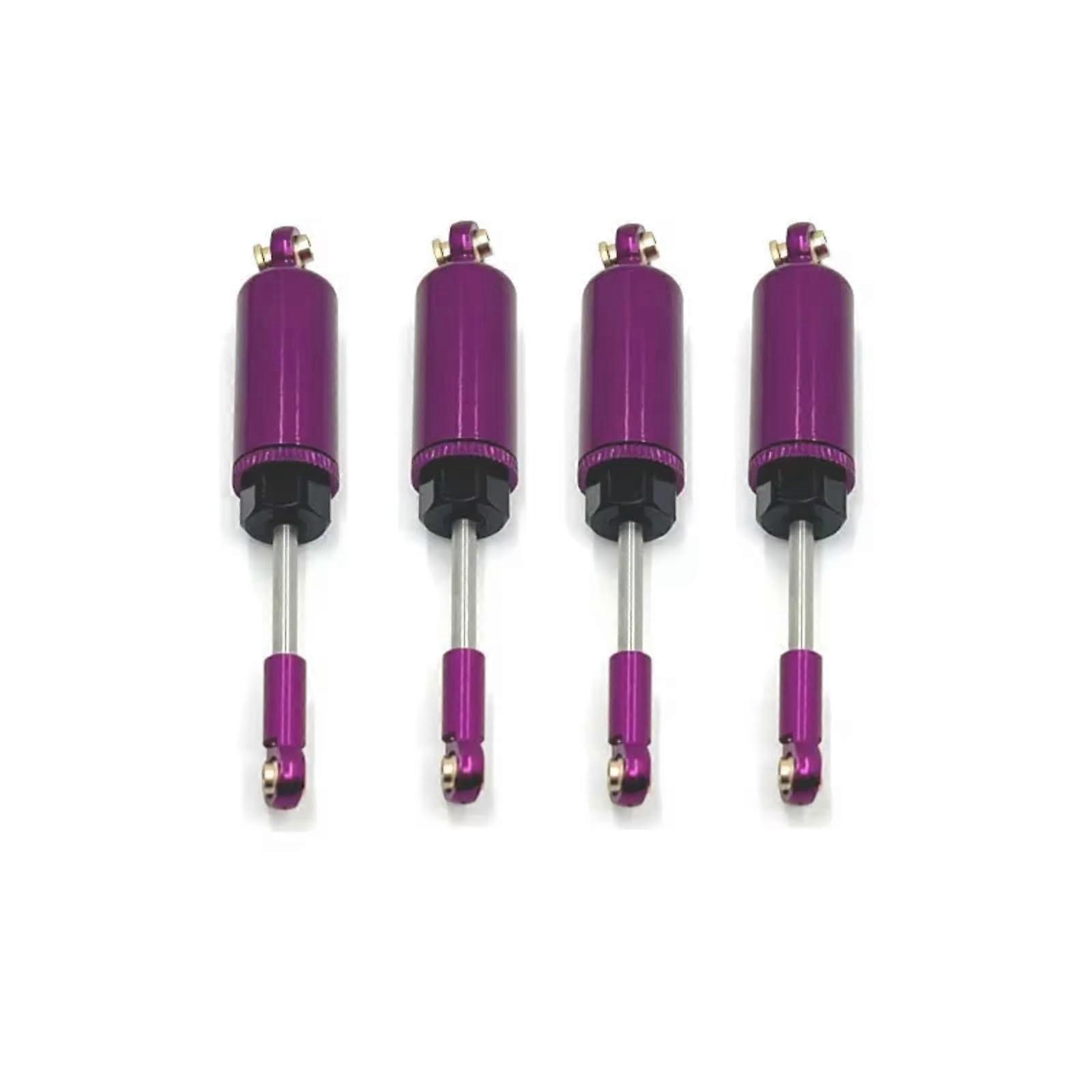 JYYTERD RCAuto Shock Absorber Compatible With MJX 14209 14210 1/14 RC Car Upgrade Parts (Purple)