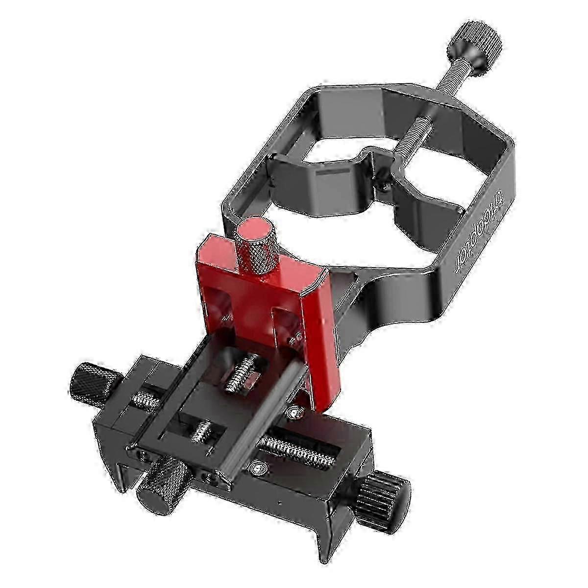 Universal Digiscoping Adapter Phone to Telescope 3-Axis Holder Mount for Binocular Monocular Microscope Phone Camera