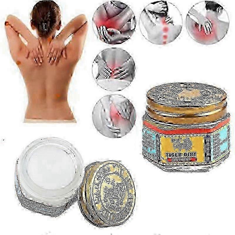 Tiger Balm Natural Treatment Red And White Herbal Ointment