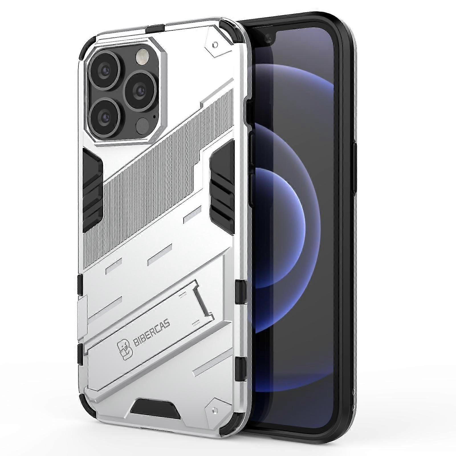 Slim Case For iPhone12 Pro Max Shockproof Dual-Layer Stand Cover
