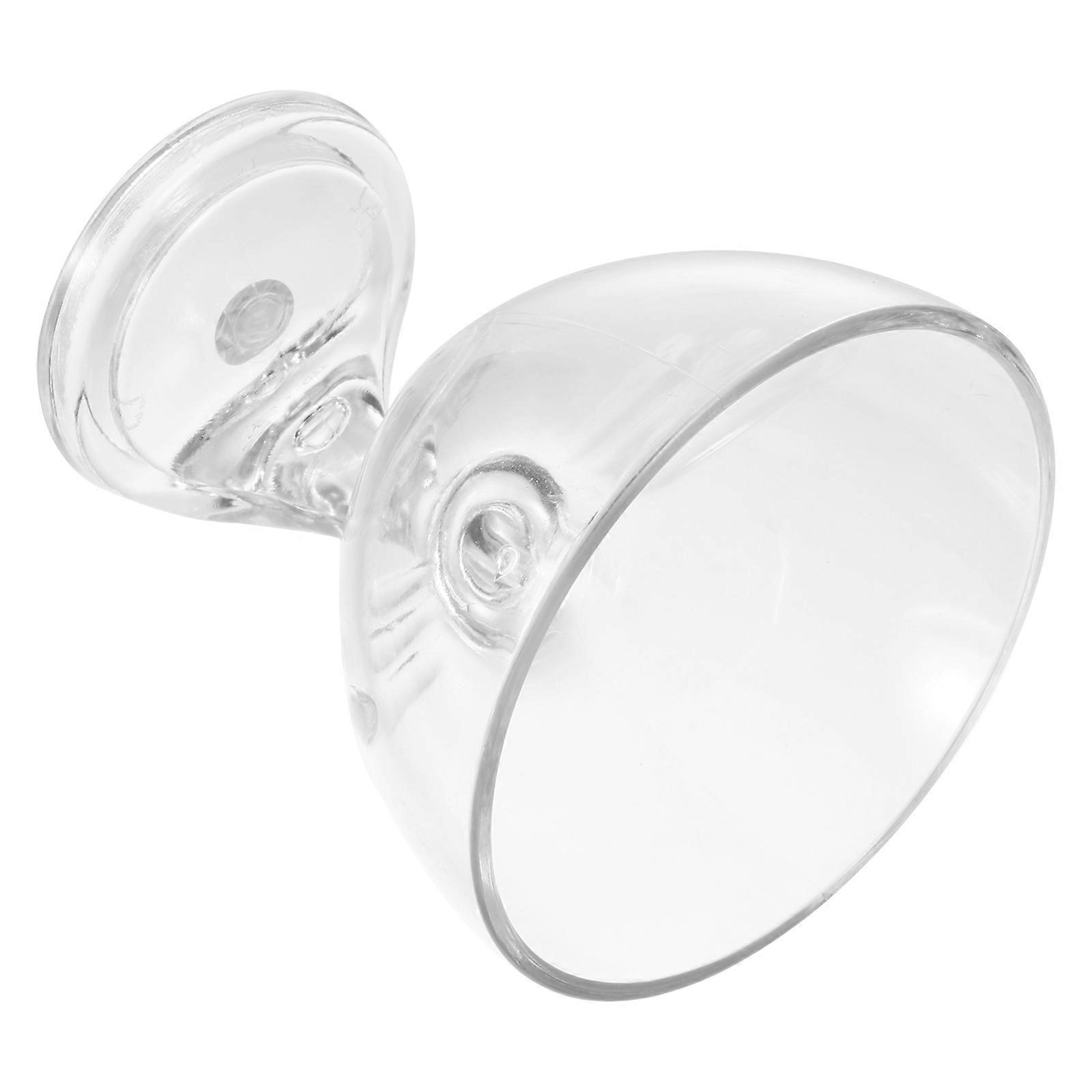 230ml Plastic Clear Dessert Cup Creative Ice Cream Cup Transparent Beverage Cup