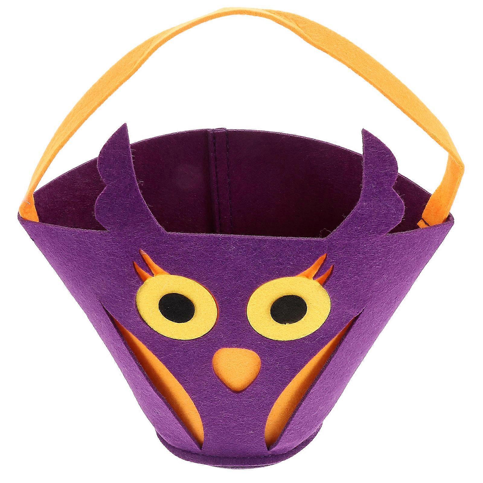 Felt Candy Pouch For Children Halloween Events Designed For Easy Carrying 1Pack