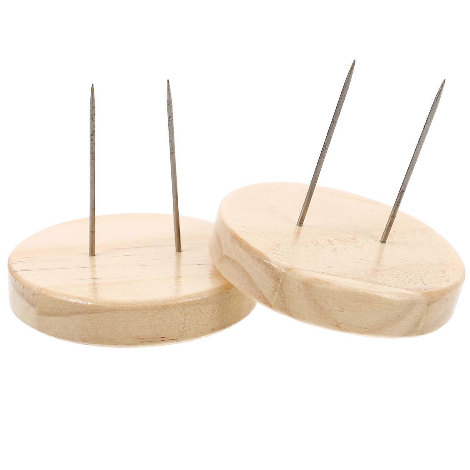 It seems like you're referencing a product listing for **wooden display stands for clay dolls or figures**. Here's a breakdown of what such a product