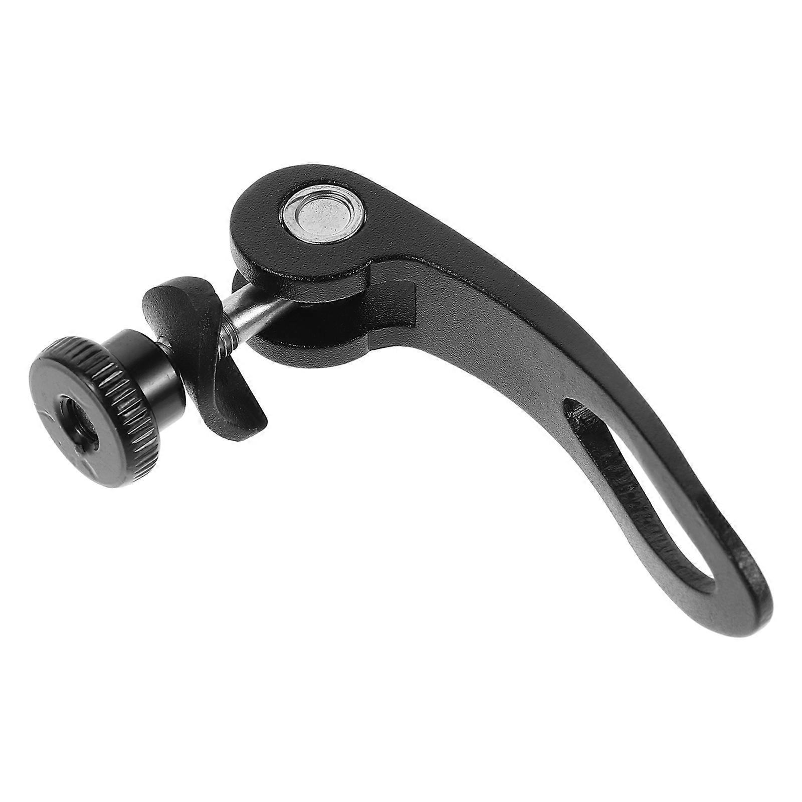 Lightweight Adjustable Quick Release Seat Post Clamp for Mountain and Folding Bikes – Durable Metal and Plastic Construction, Travel Friendly Design
