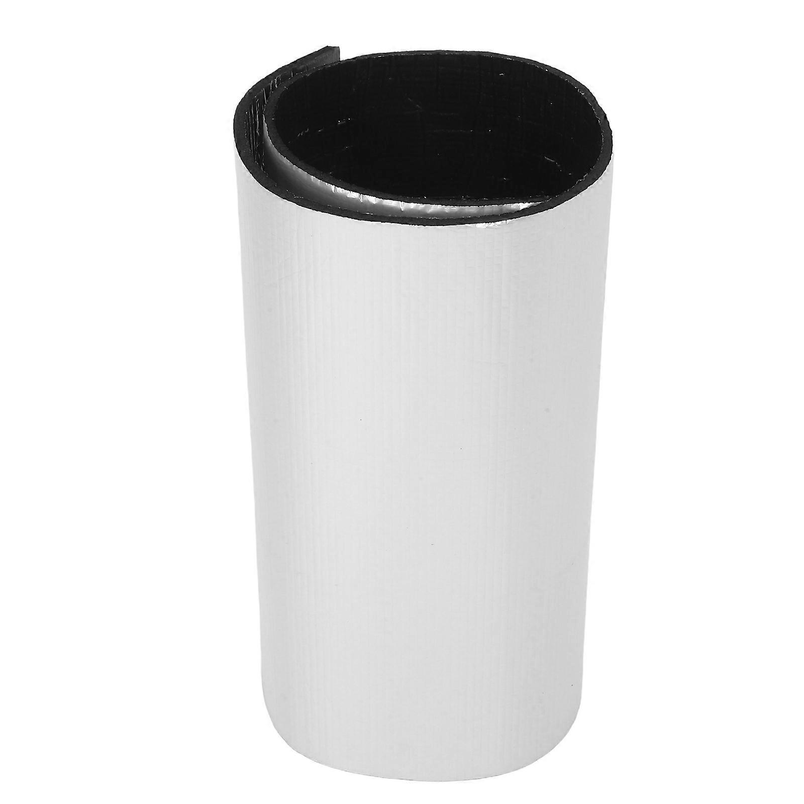 Thermal Insulation Foam Tube Self Adhesive For Drainage Pipes 95X43X0.7CM Excellent Vibration Dampening 1Set