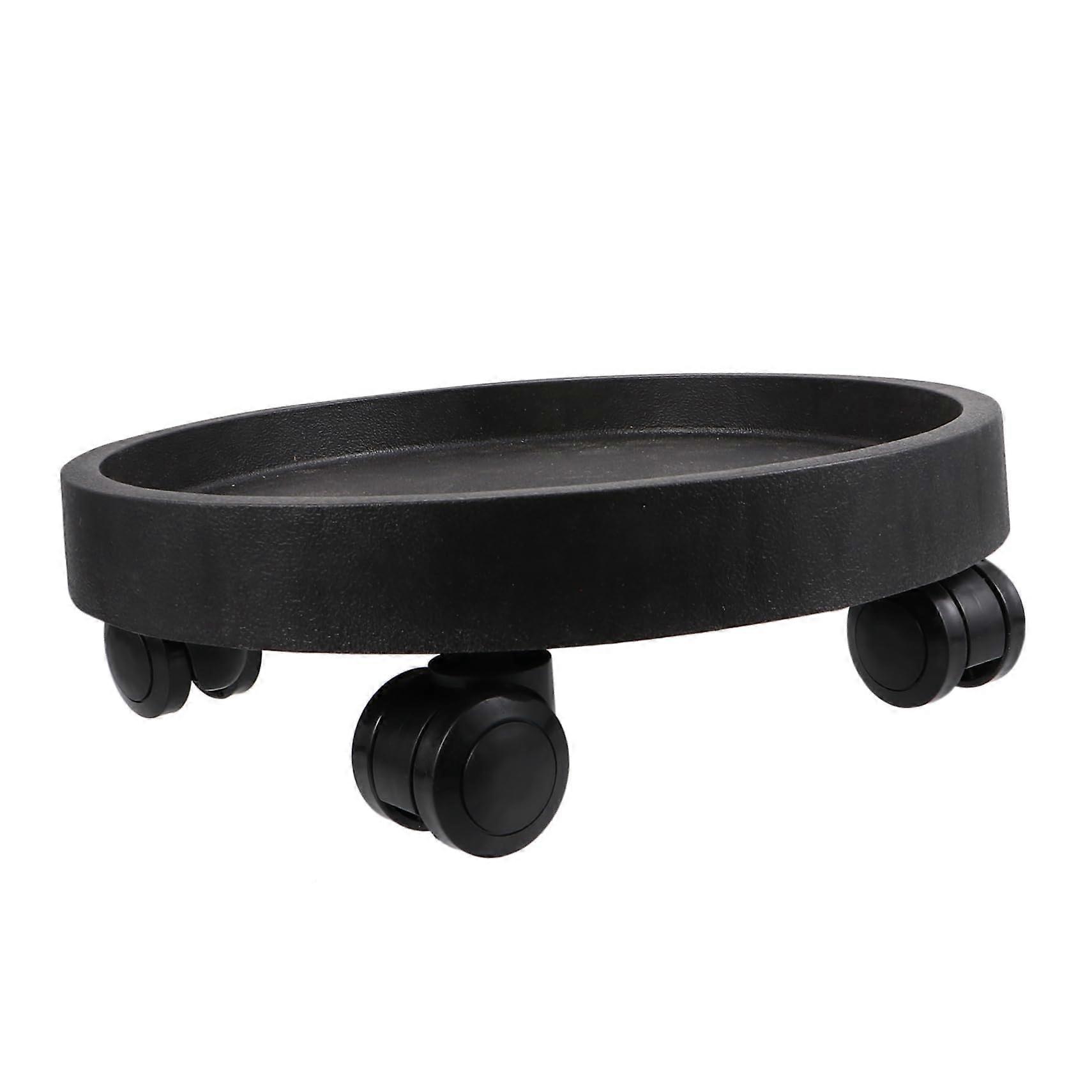 Rolling flower pot stand with wheels, plant roller for garden, loadbearing, dirtresistant, easy to move, durable.