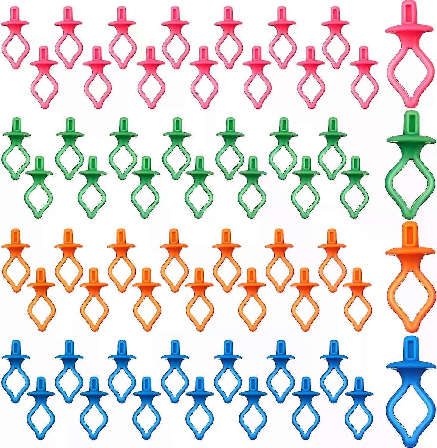 Bobbin Holders, 60 Pieces Bobbin Clips for Thread Spools, Thread Organizer, Sewing Accessories