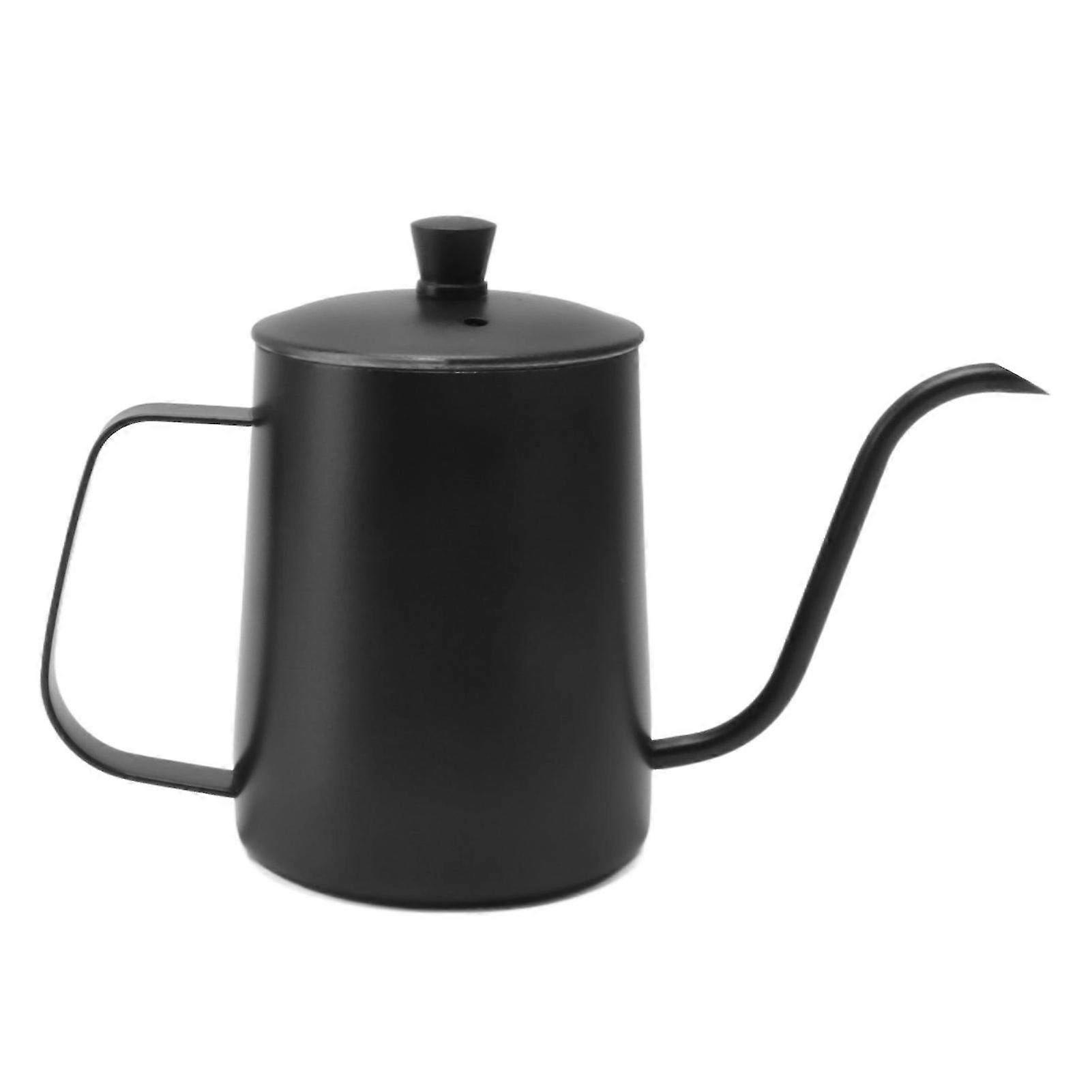 304 Stainless Steel Gooseneck Pour Over Coffee Kettle with Long Narrow Spout - Perfect for Hand Drip Tea & Coffee Brewing