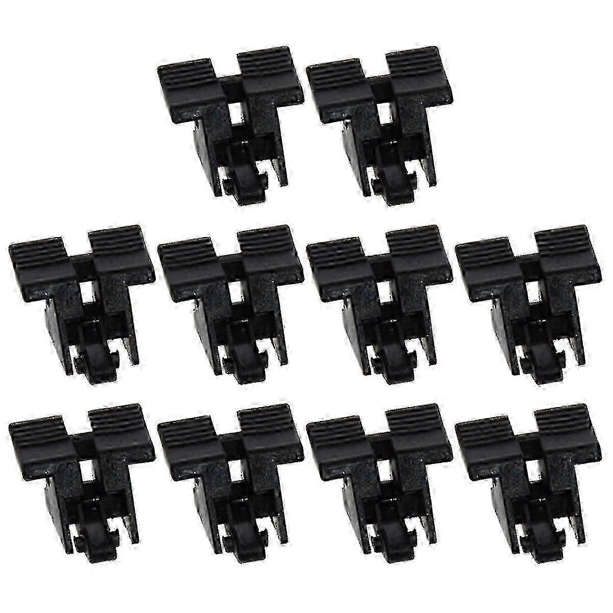 2025 10Pcs Desktop Computer Mainboard PCI-E 16X Graphics Card Slot Socket, 164Pin with Fishtail Fixing Clip PCIE X16 Socket