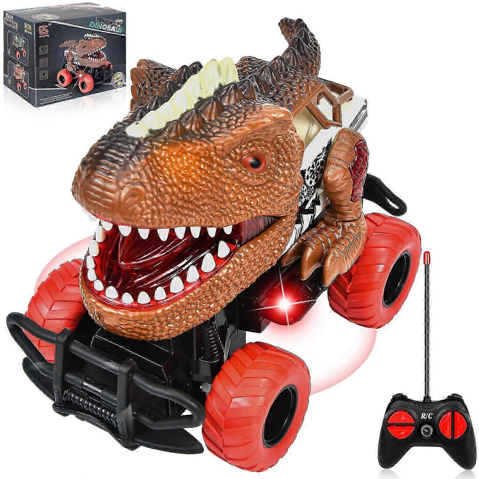 2025 Dinosaur Remote Control Toys Car For Toddlers, RC Car Toys 3+ Year Olds, Dinosaur Toys