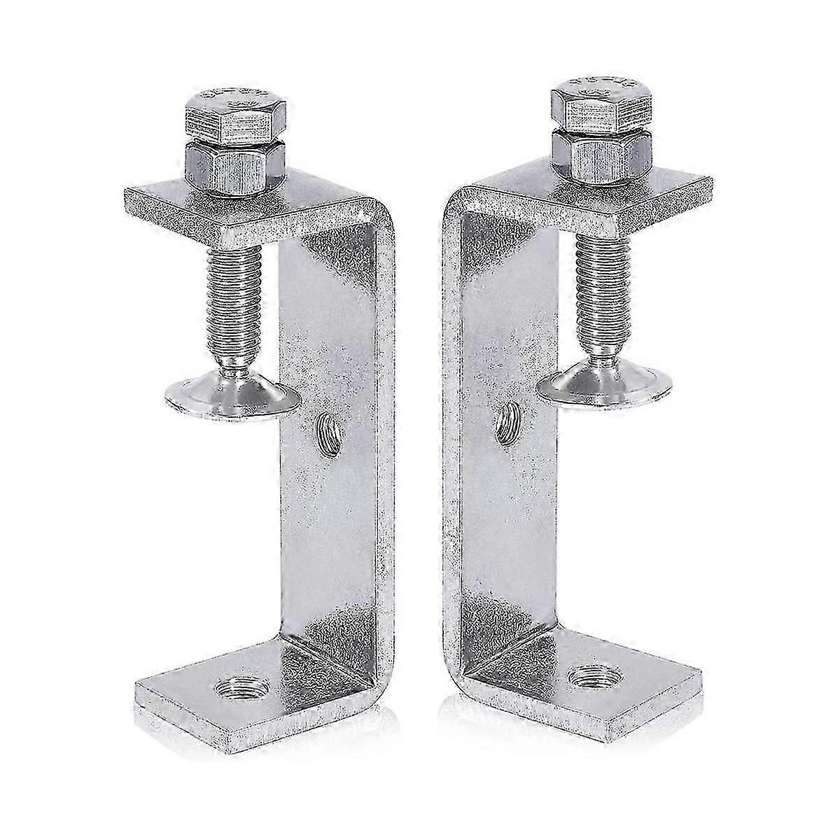 Metal Clamp Heavy Duty Clamp C Clamp Woodworking Clamp with Wide Jaw Openings (85MM), 2PCS-Good