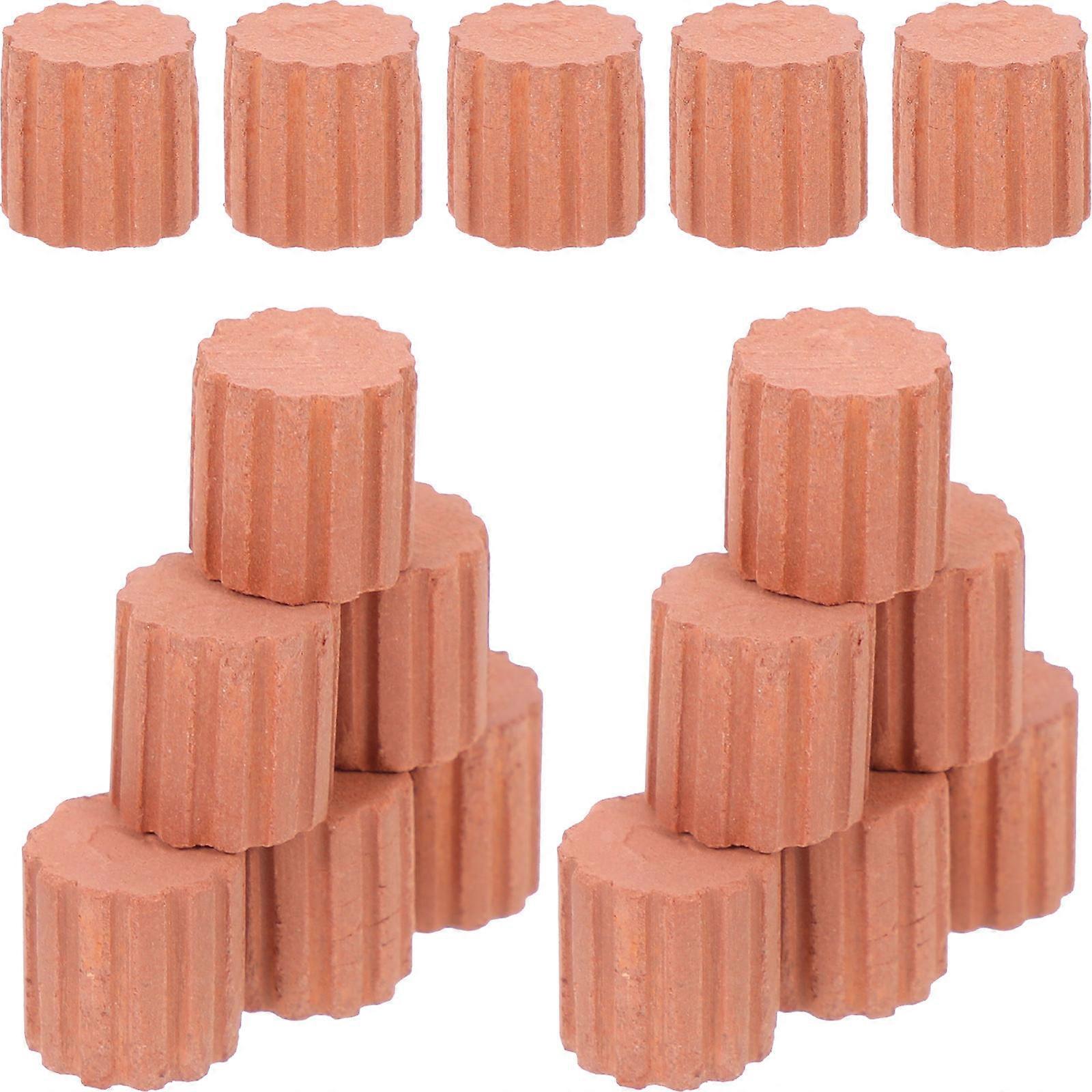 20Pcs Miniature Bricks DIY Building Bricks Clay Small Bricks Sand Table Bricks Micro Landscape Bricks