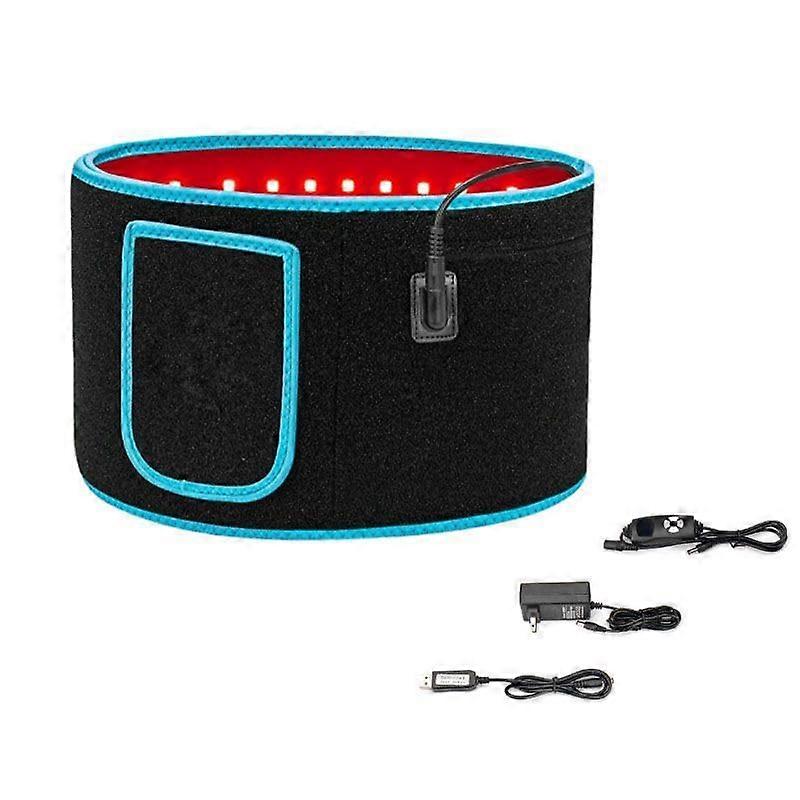 Red Infrared Light Device,Red Infrared Lamp Belt with 105PCS 660/850nm Light Beads,Red Light Lamp Belt with 5Level Adjustable Timer for Back