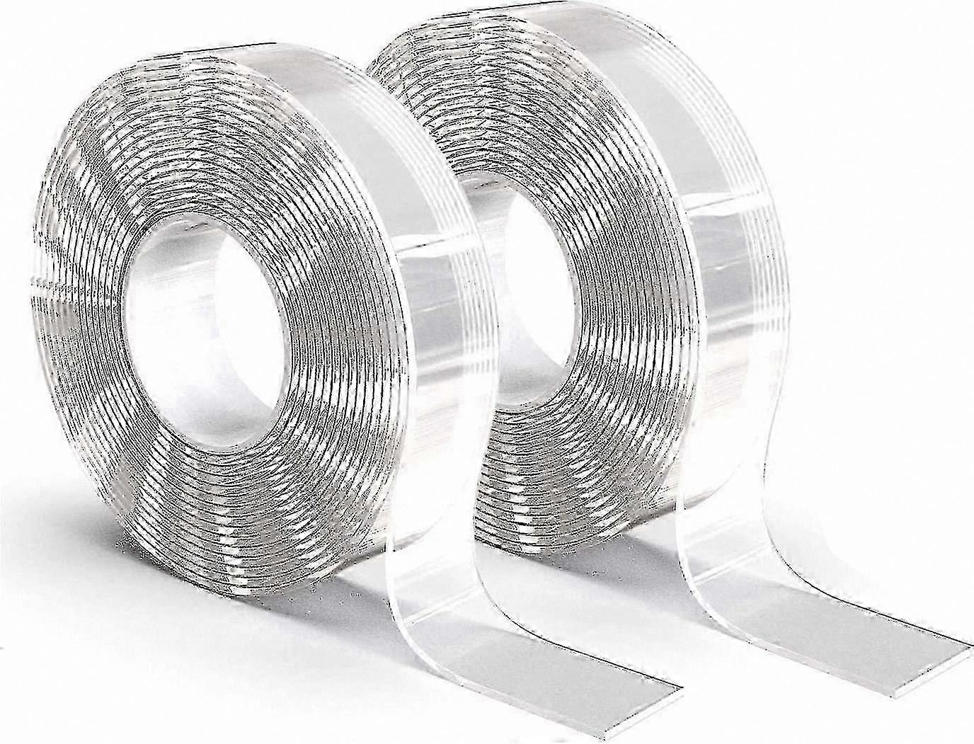 Nano Tape Transparent Double Sided Washable Gift Packing Solution