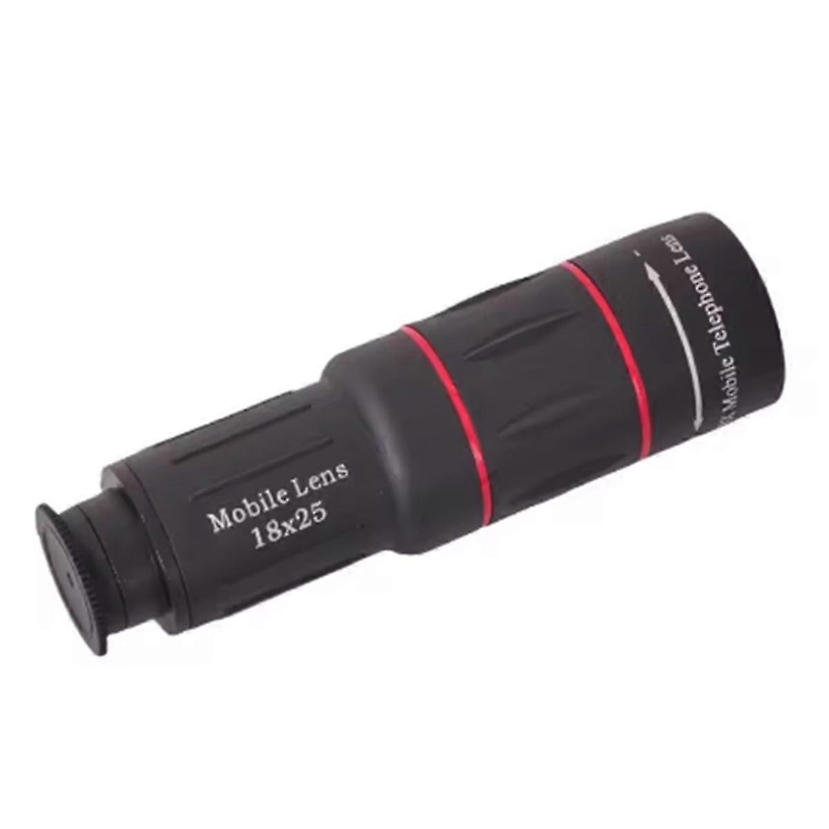 1Pc External Camera Telephoto Lens, 18 Times Magnification, Compatible for Mobile Phones and Telescopes