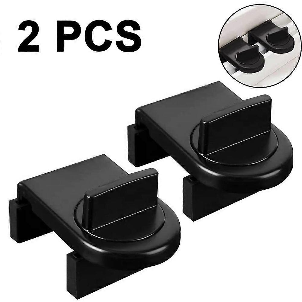 2 Pieces Sliding Sash Stopper, Window Security Lock for Door Frame
