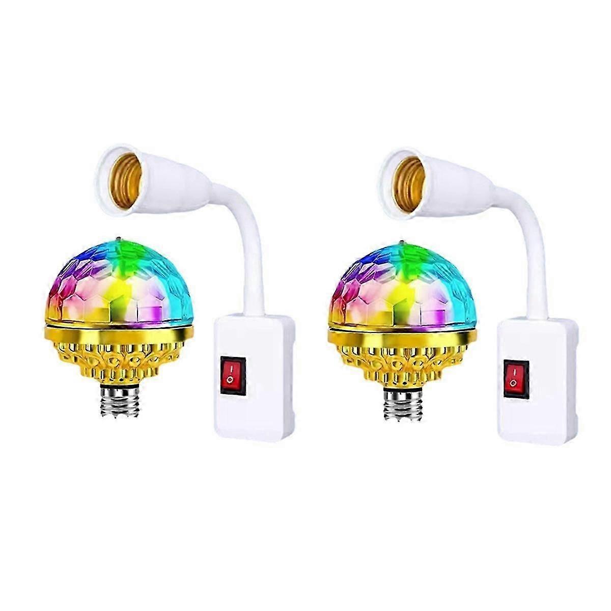 Disco Light For Christmas Colorful Rotating Disco Light With Sockets E27 Rotating Disco Light Plug
