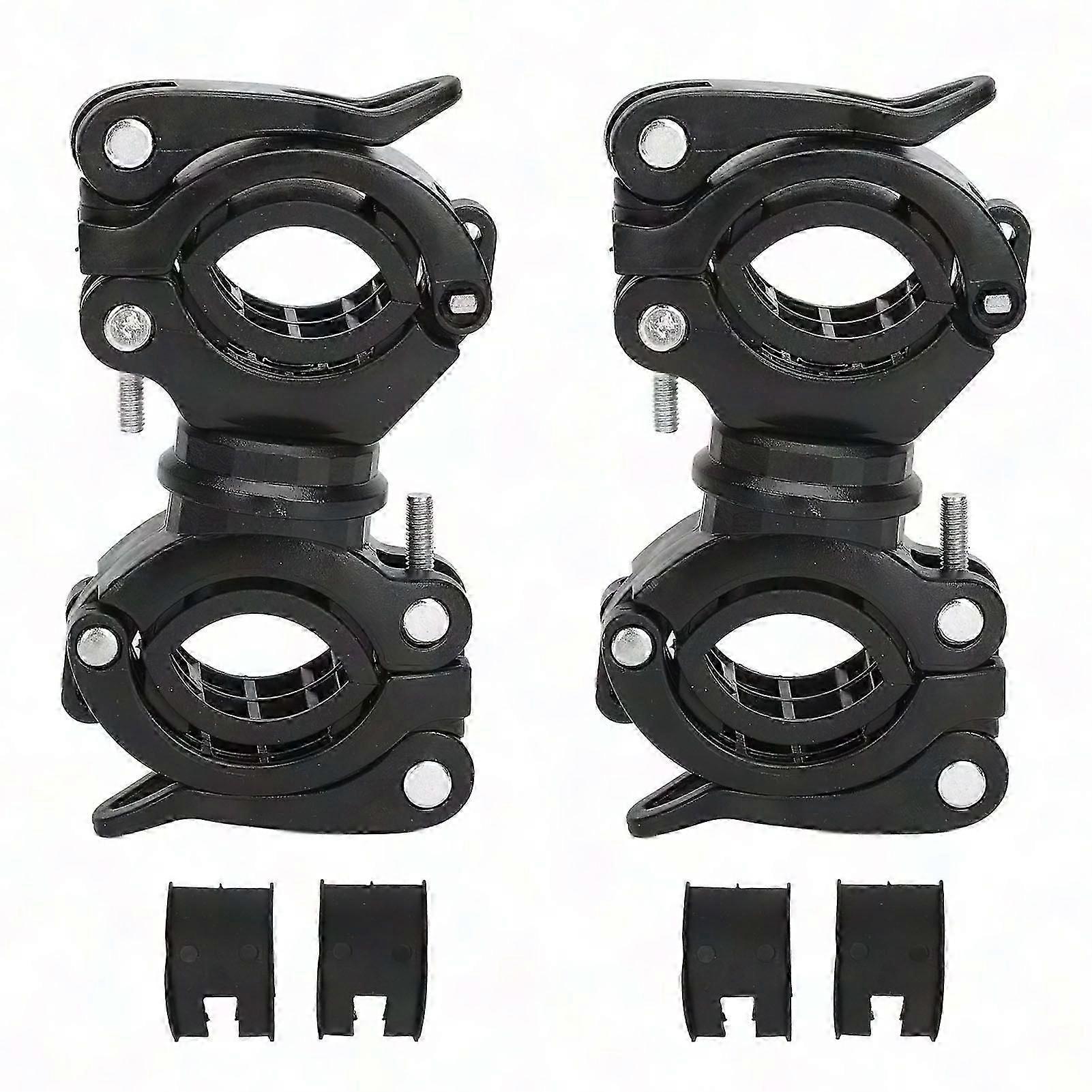 Universal Rotating Walker Cane Holder - Black Mobility Aid Accessory for Seniors