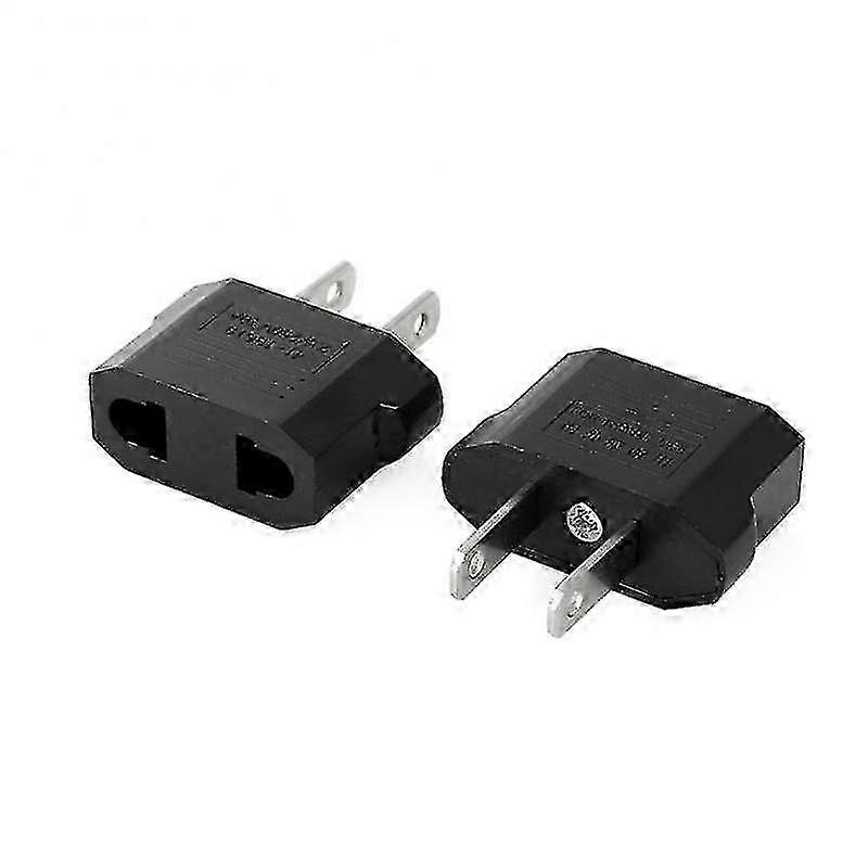 Socket Us To Eu Plug Power 2 Flat Pin Us To Eu Plug Adaptor Convert...