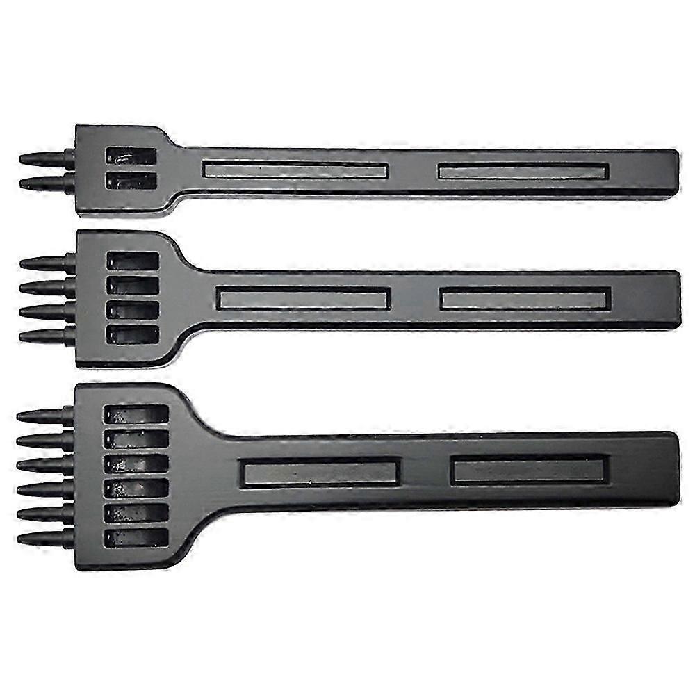 Steel Hole Punch Set for Hand-Stitched Leather Craft and Lacing in UK DIY Projects