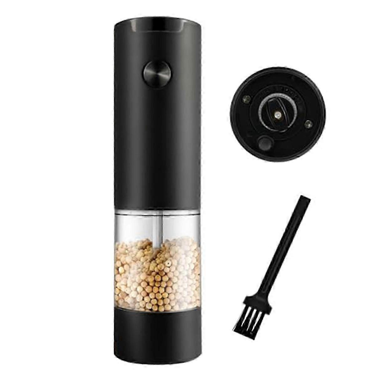 Electric Salt and Pepper Grinder - Automatic One-Hand Operation Mill, Perfect for Kitchen Use