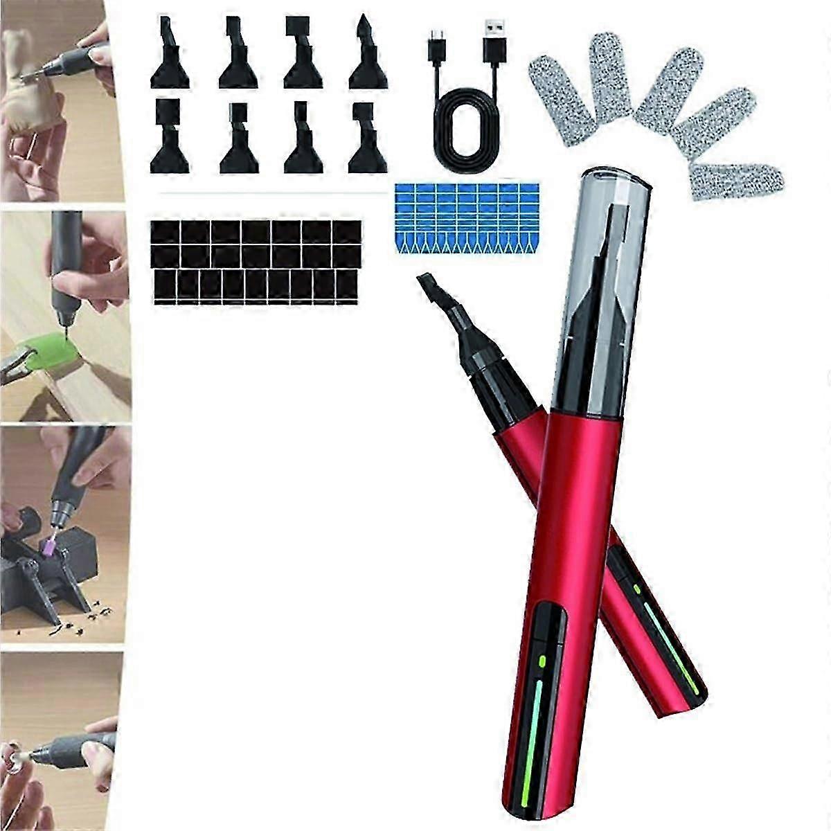 Electric Reciprocating Sanding Pen with USB Quick Charging - Perfect for Small Areas and Detailed Work