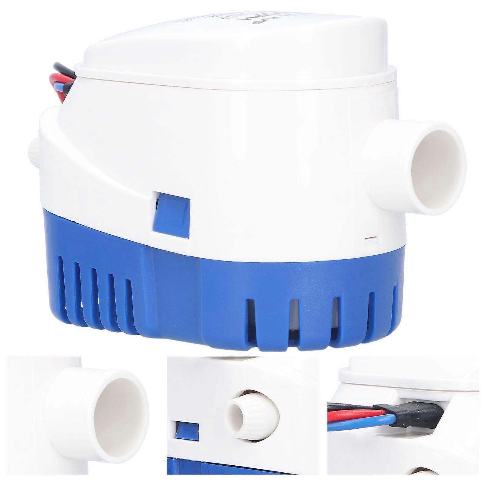 Bilge Submersible Pump DC12V 600GPH ABS Automatic Drainage Tool