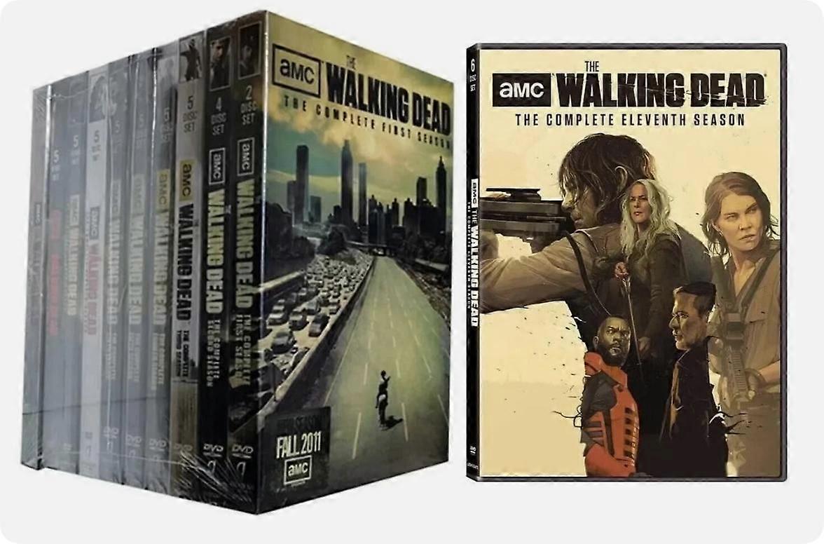 The Walking Dead: 1-11. évad Teljes sorozat 53 lemezes DVD angol verzió