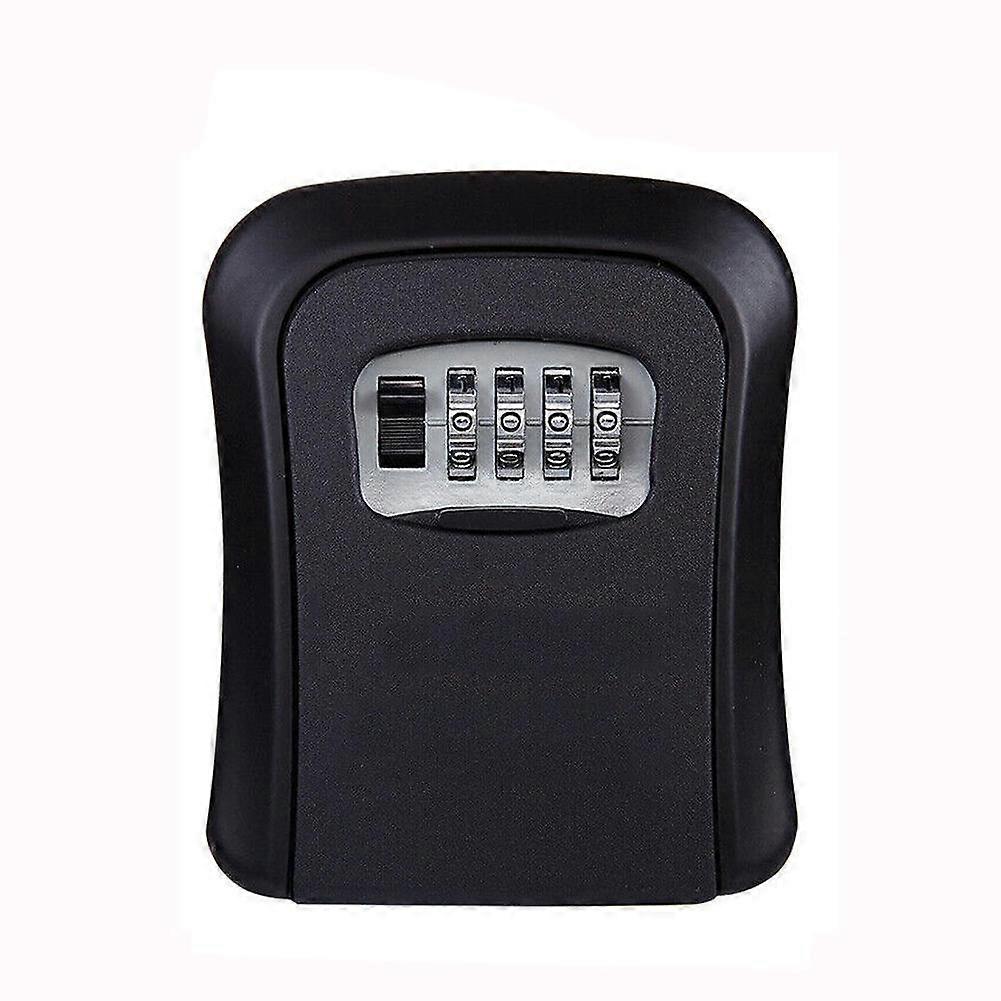 4 Digit Combination Key Lock Box Wall Mount Safe Security Storage Case Organizer