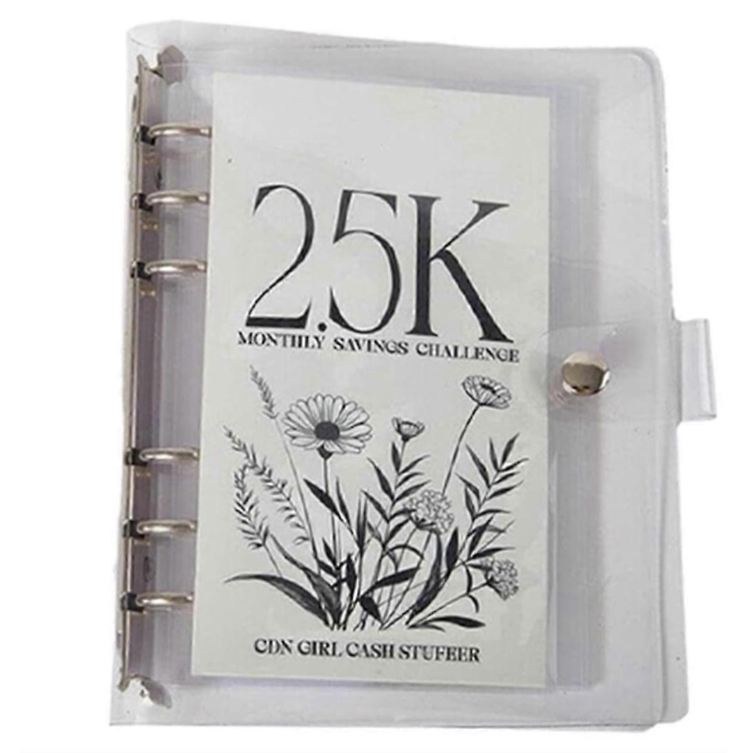 12-Month Envelopes Money Saving Challenge Binder, 12 Month Savings Challenge, Money Saving Binder 2.5K