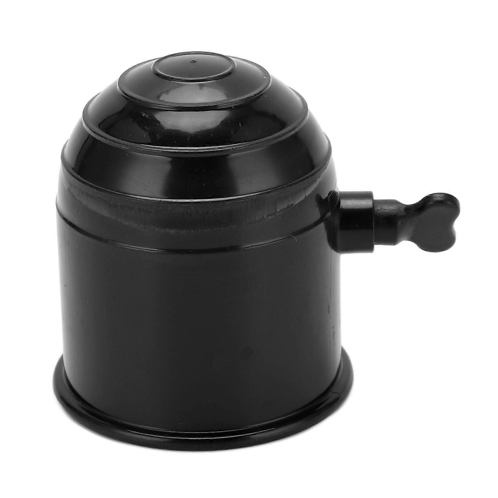 Tow Bar Ball Cap Universal Trailer Hitch Protect Cover Automobile Accessories with Knob for RVA(black CP0234)