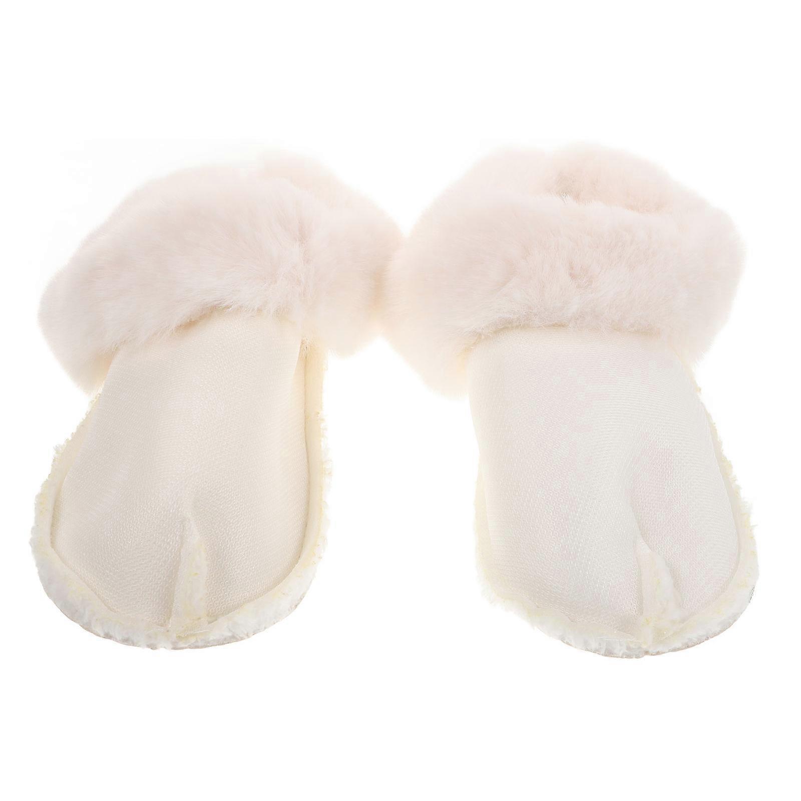 Winter Shoe Inserts 5Pairs of Plush Warm Detachable Hole Shoe Liners