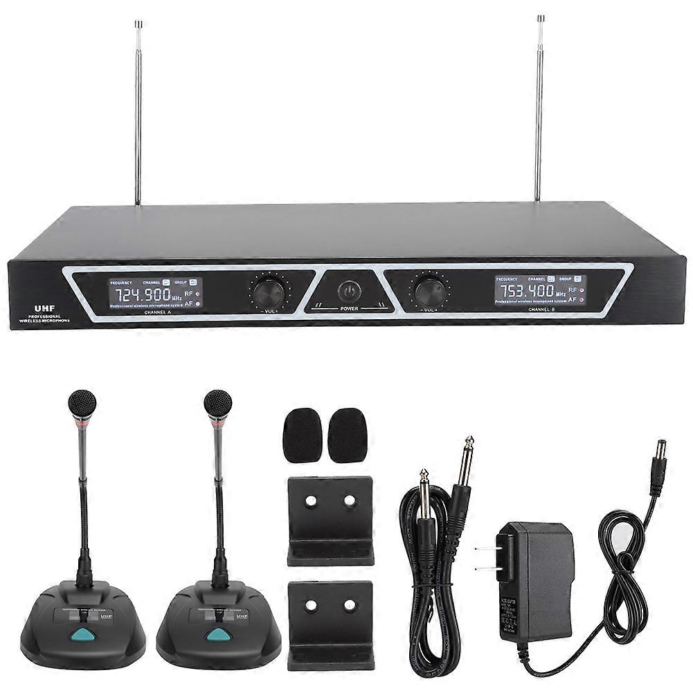 UHF Professional Wireless Desktop Microphone for Clear Sound at Weddings and Karaoke