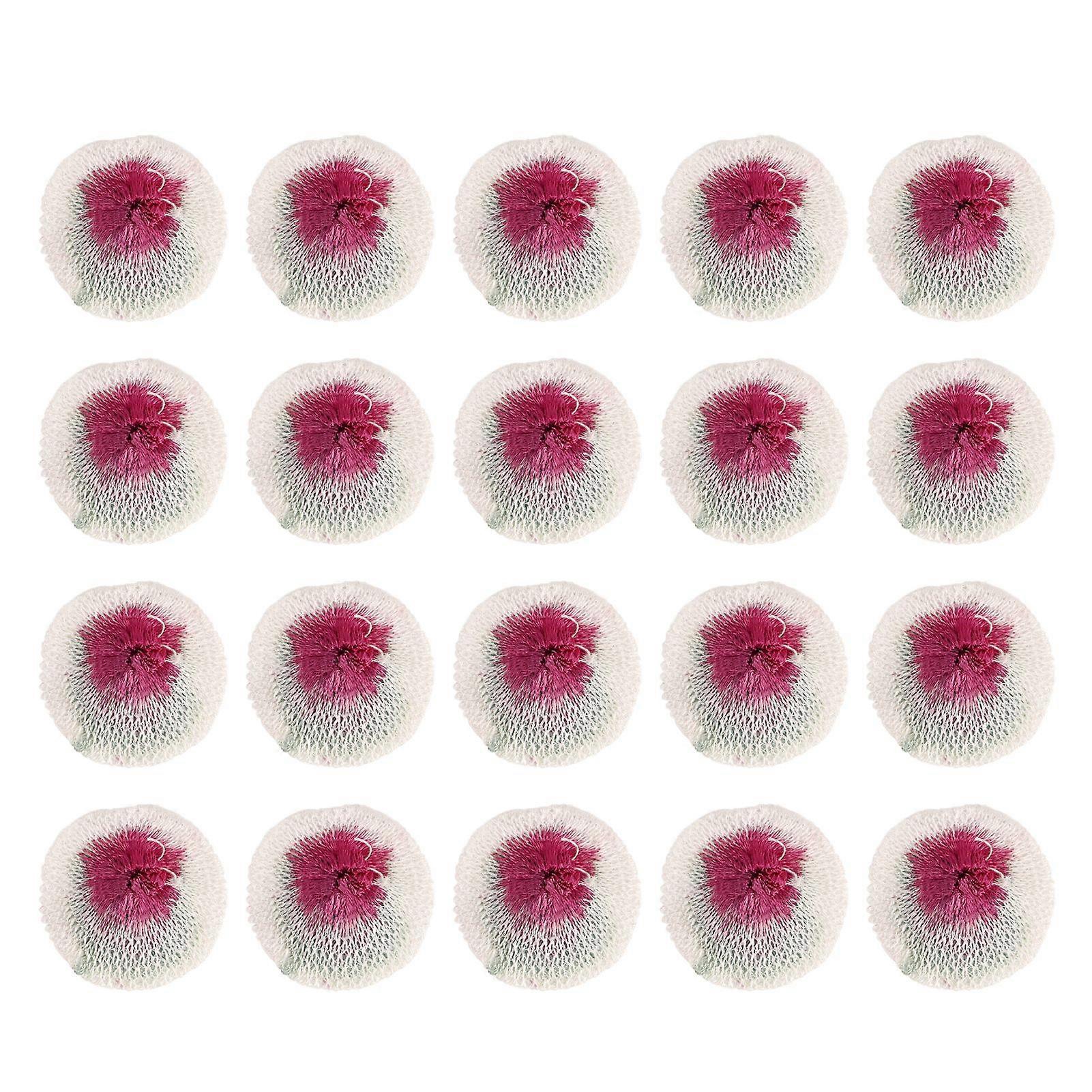 20Pcs Camping Lanterns Mantles 7CM Double Head Double Hole Gas Lamp Mantles for Camping Gas Lanterns Kerosene Lamp