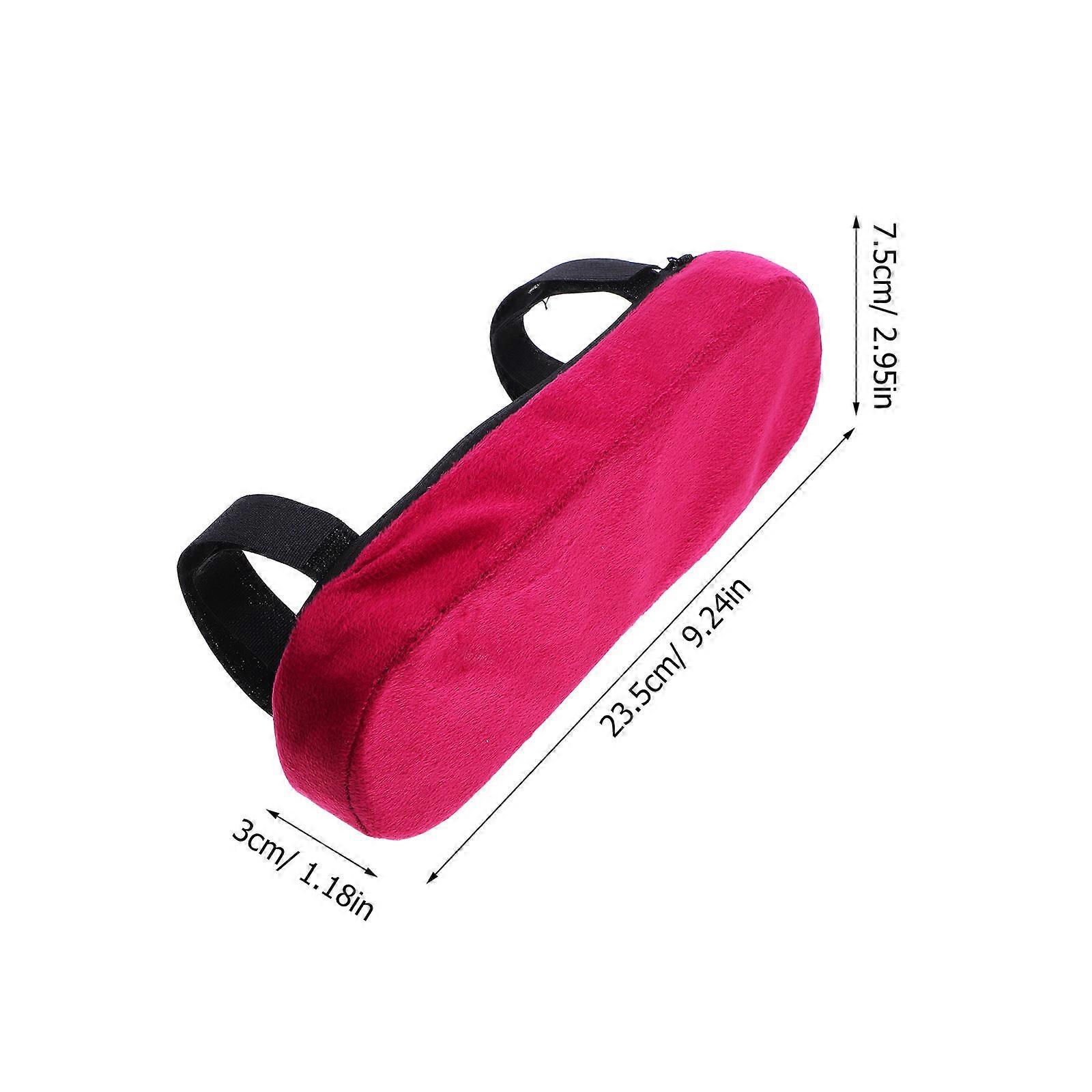 Memory Foam Chair Armrest Pads for Comfortable Elbow Support 2Pcs