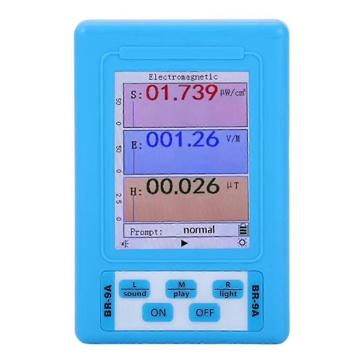 BR-9A Electromagnetic Radiation Detector EMF Measuring Instrument
