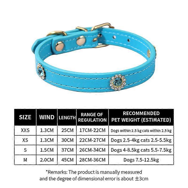 Strass Pet Collar Chat Accessoire Collier Décoratif Pour Petits Chiens