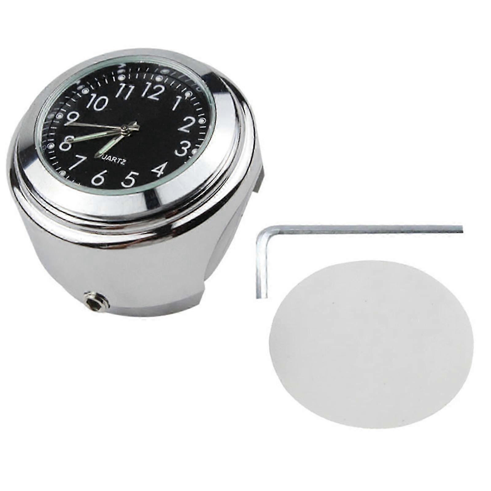 Universal Motorbike Clock Dustproof Quartz Clock Waterproof Handlebar Mount Watch Motorcycle Timetable Clock With Wrench