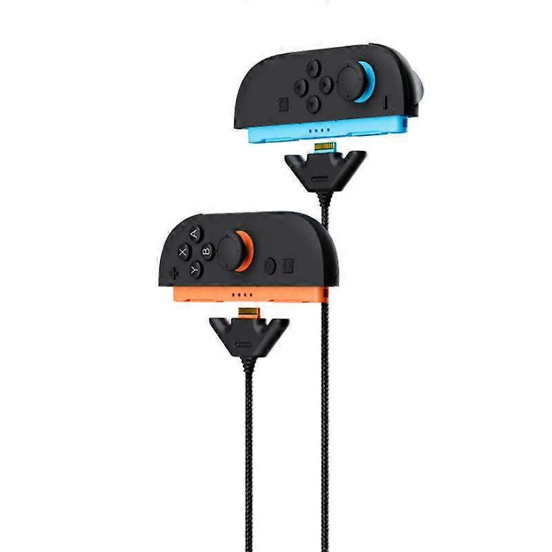Compatible For Nintendo Switch Controller 2PCS Charging Cable Type-C Braided Cord Gaming Accessory