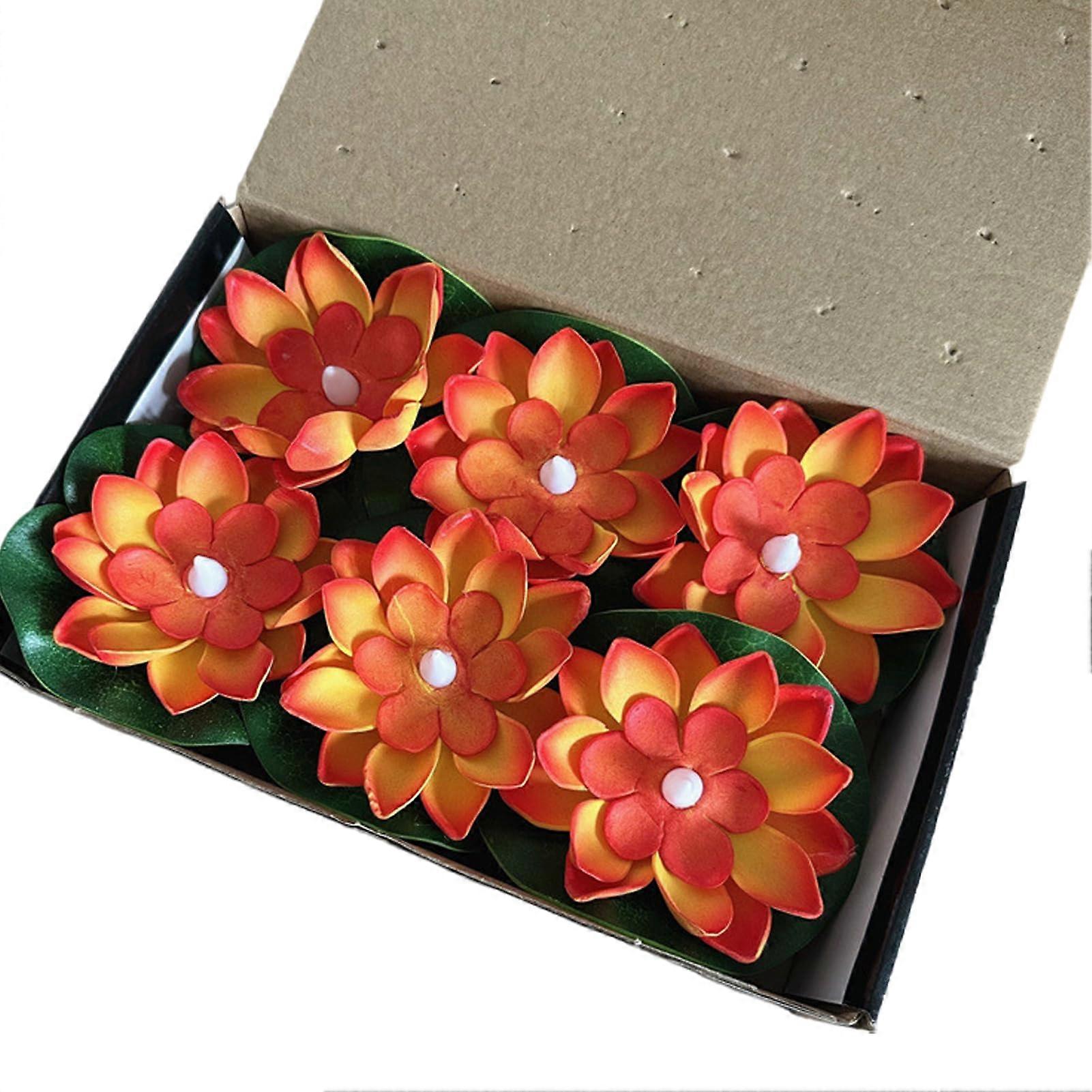 Floating Pool Lights Water Sensing Technology Waterproof Battery Powered Floating Candles