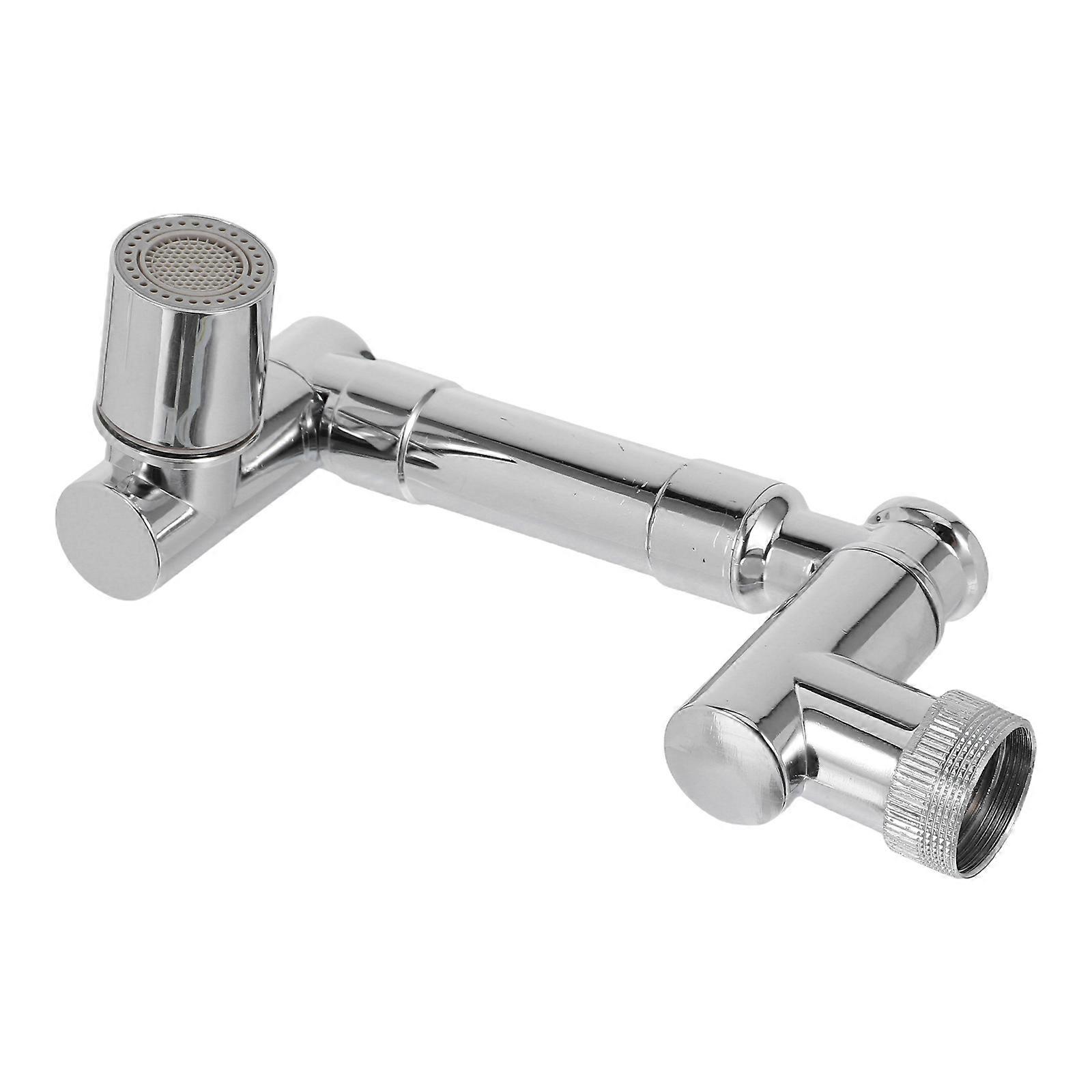 Bathroom Sink Faucet Extender with 5Pcs Rotatable Handwashing Extension