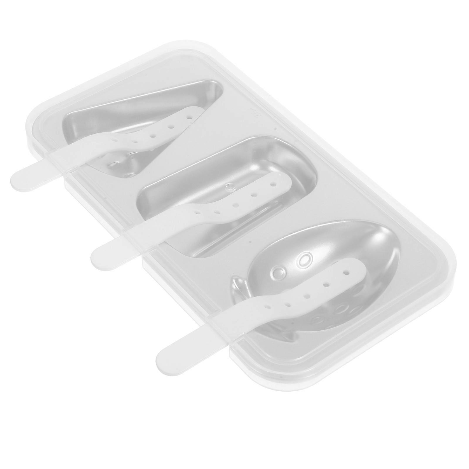 Popsicle Maker Ice Cream Mould Simple Shape Home Accessory Kids 7.86X4.17X0.79inch 1Set