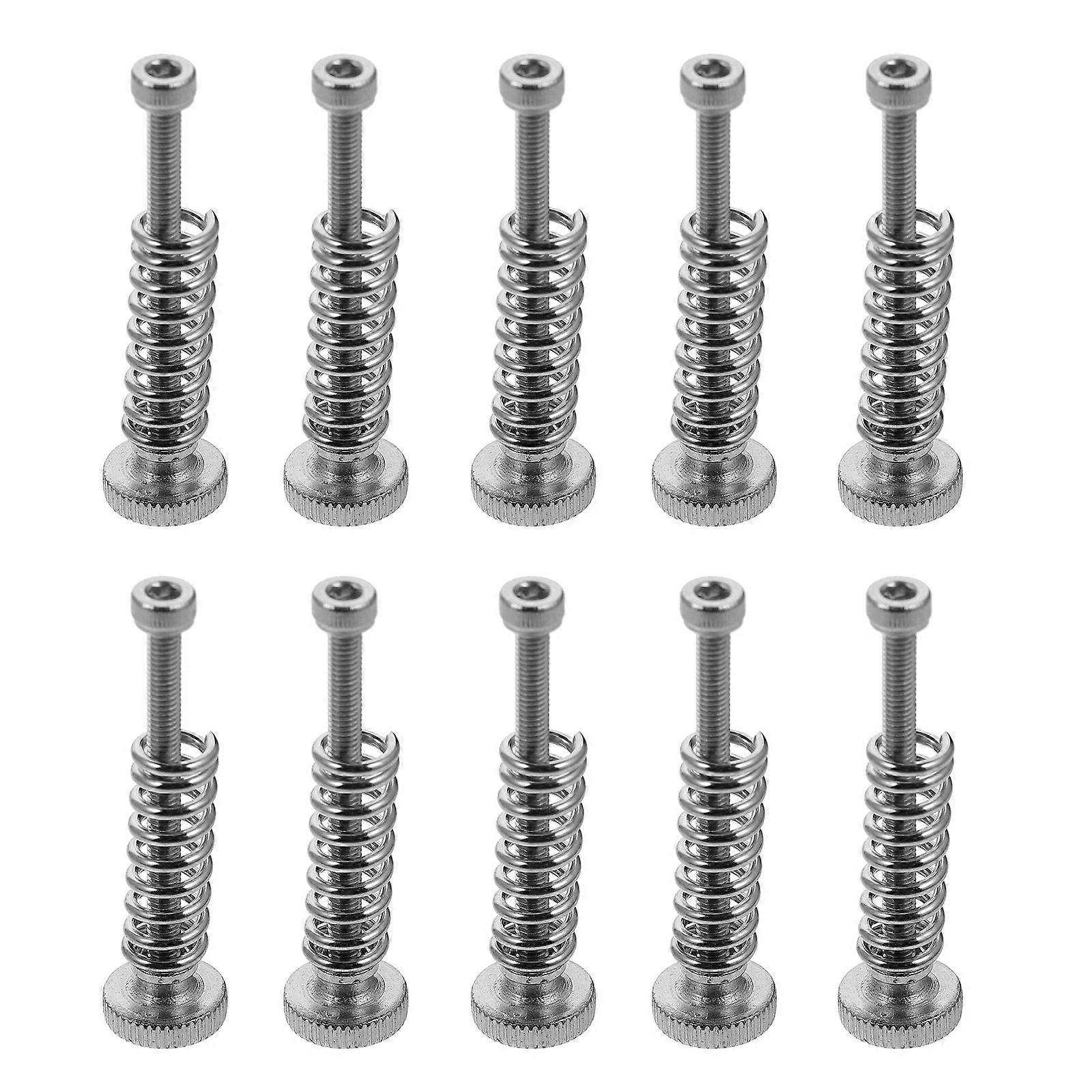 Leveling Screw Set for Hot Bed Platform 3D Printer 20 Pcs Stabilization Certified Durable Material