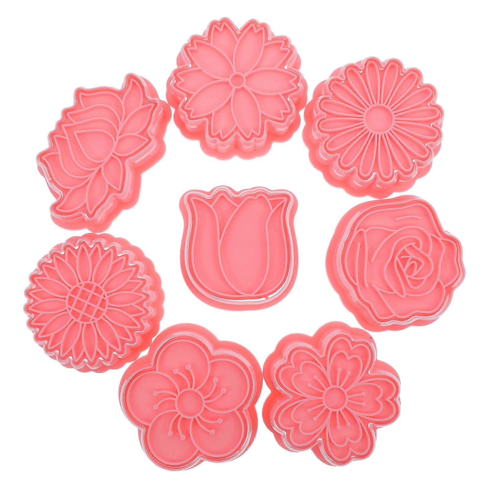 Cookie Mold Set Of 32 Pcs For Kids And Adults In Pink Color Perfect For Home Baking And DIY Projects Ideal For Gift Giving With Certified Quality