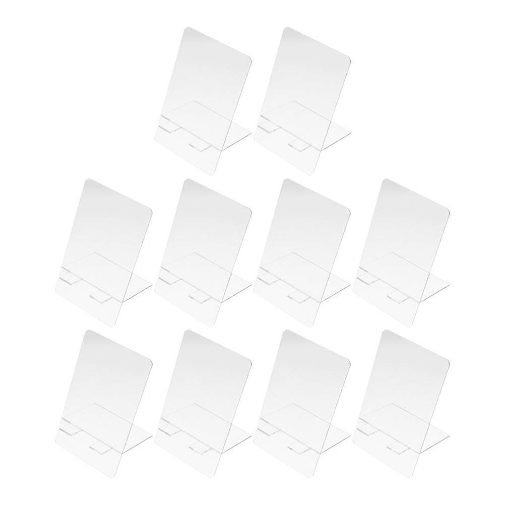 Multi-Functional Acrylic Memo Board Desktop Writing Board 20Pcs for Home