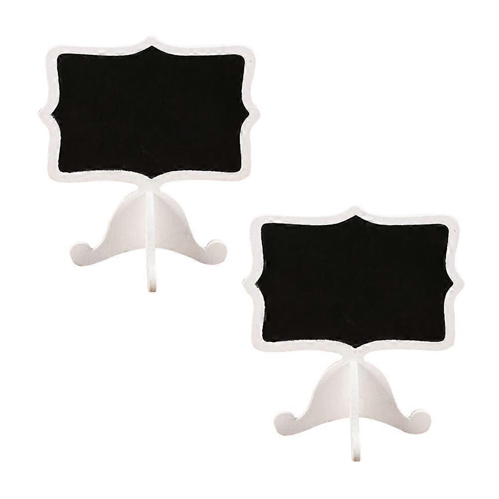 Mini Chalkboards Wood Message Board Signs for Decor Use 20Pcs